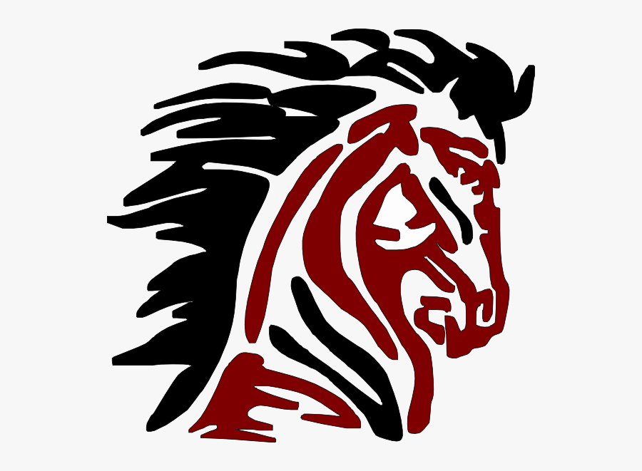 Mustang Clip Art At Vector Clip Art - Head Horses Png, Transparent Clipart