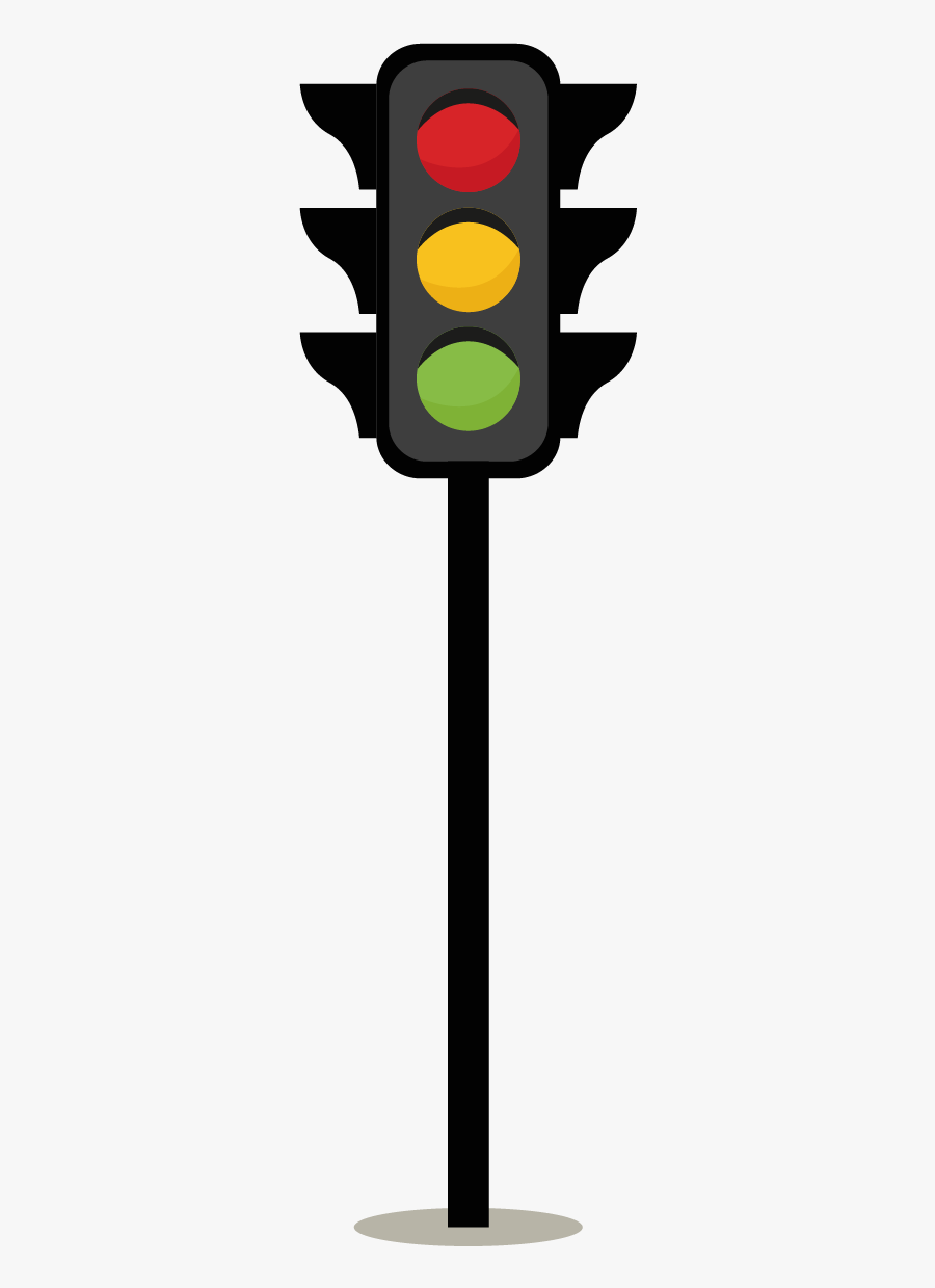 Transparent Traffic Light Clipart - Señales De Transito Clipart Png, Transparent Clipart