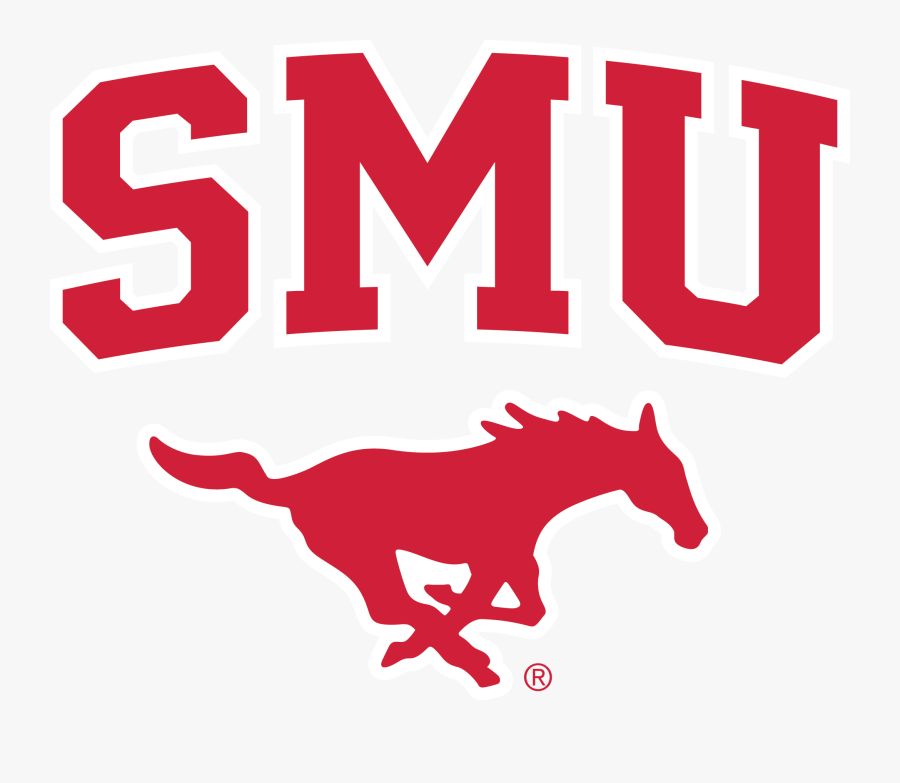 Athletics And Spirit Logos - Smu Mustangs Logo, Transparent Clipart