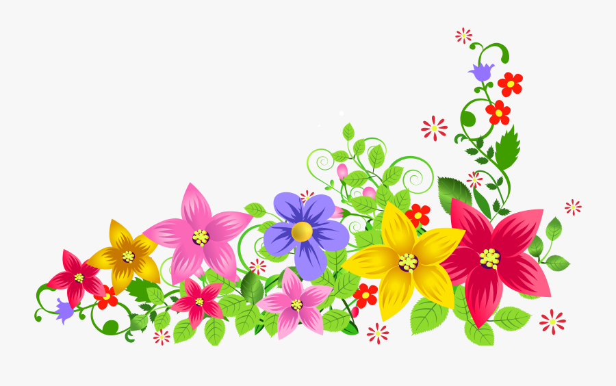 Clipart Flowers Background Png - Happy Ugadi Images Download, Transparent Clipart