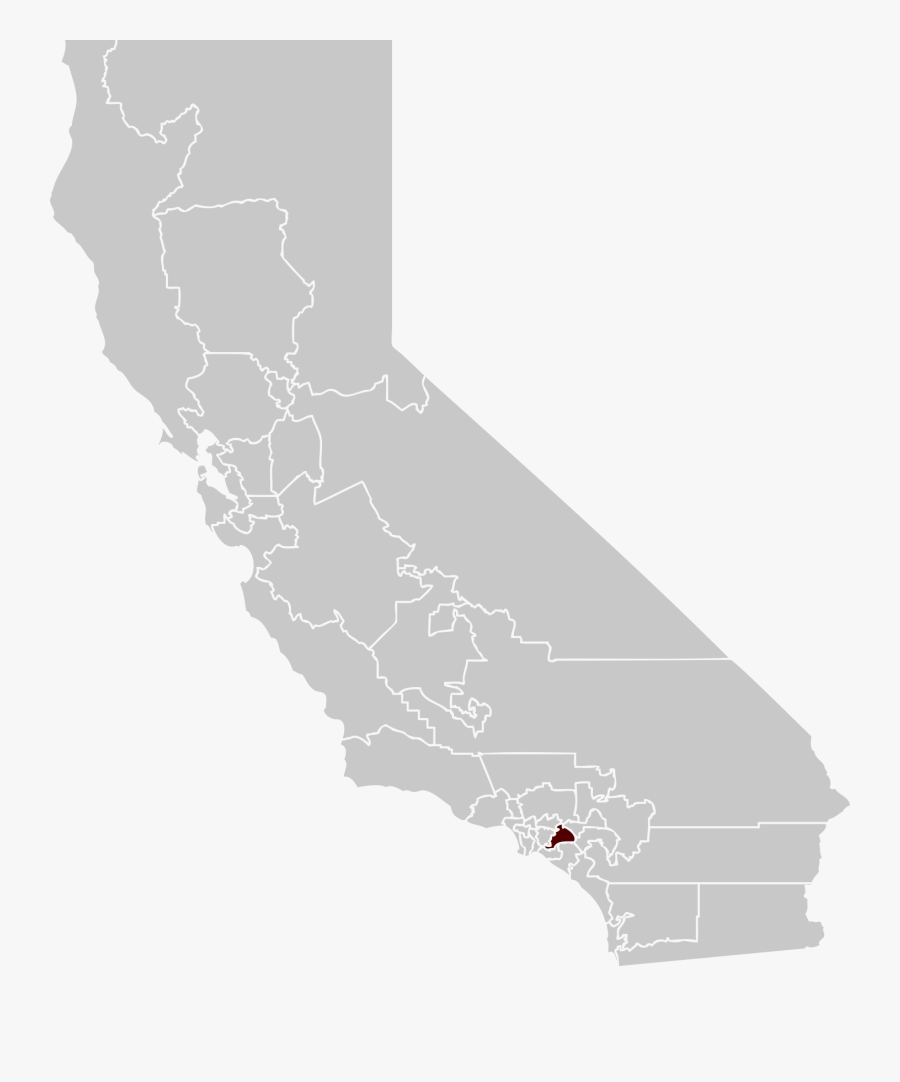 California Map Transparent Background, Transparent Clipart