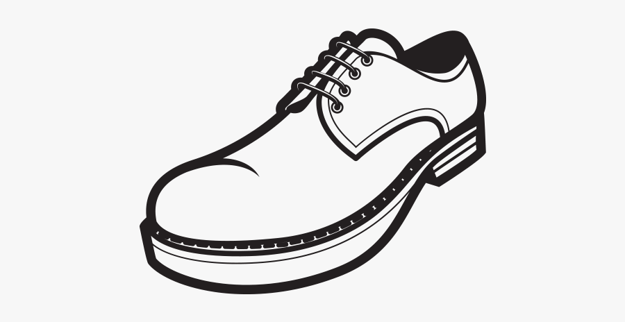 Vector Shoes Png Clipart - Clipart Black And White Shoe, Transparent Clipart