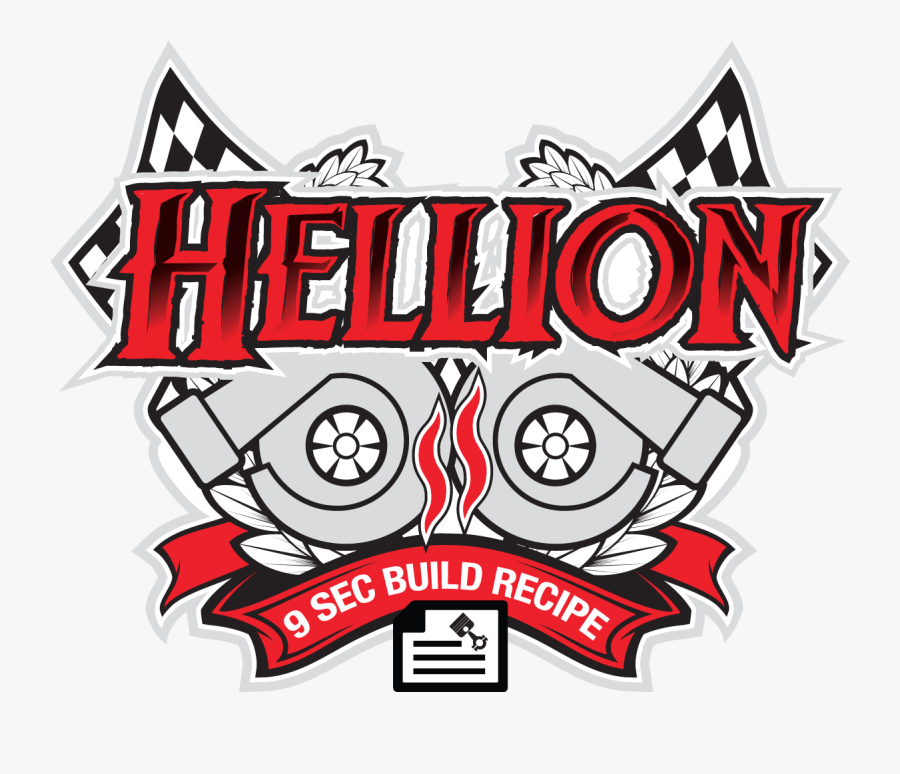 Car Clipart Mustang - Hellion Turbo Logo, Transparent Clipart