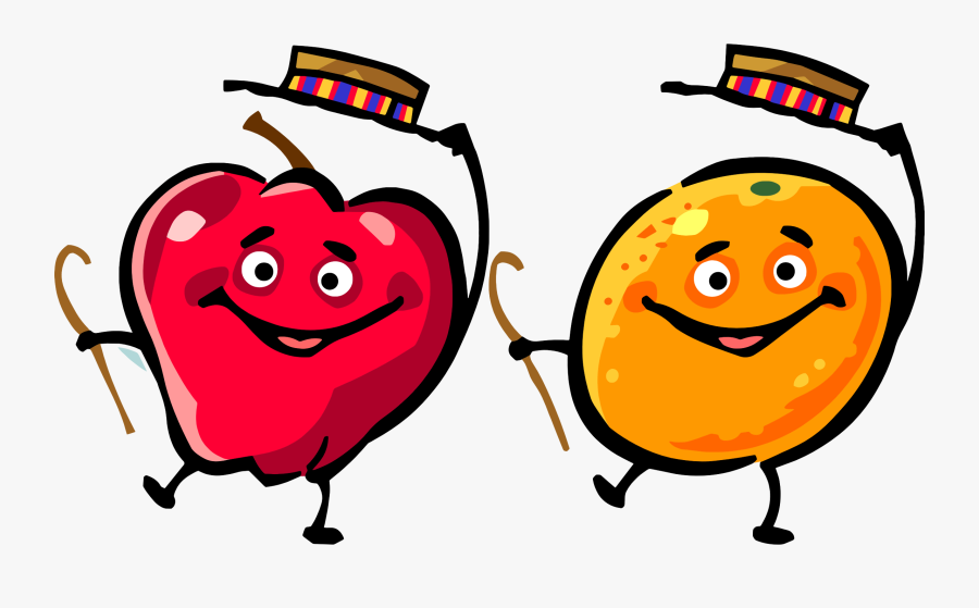 Dancing Fruit Clip Art, Transparent Clipart