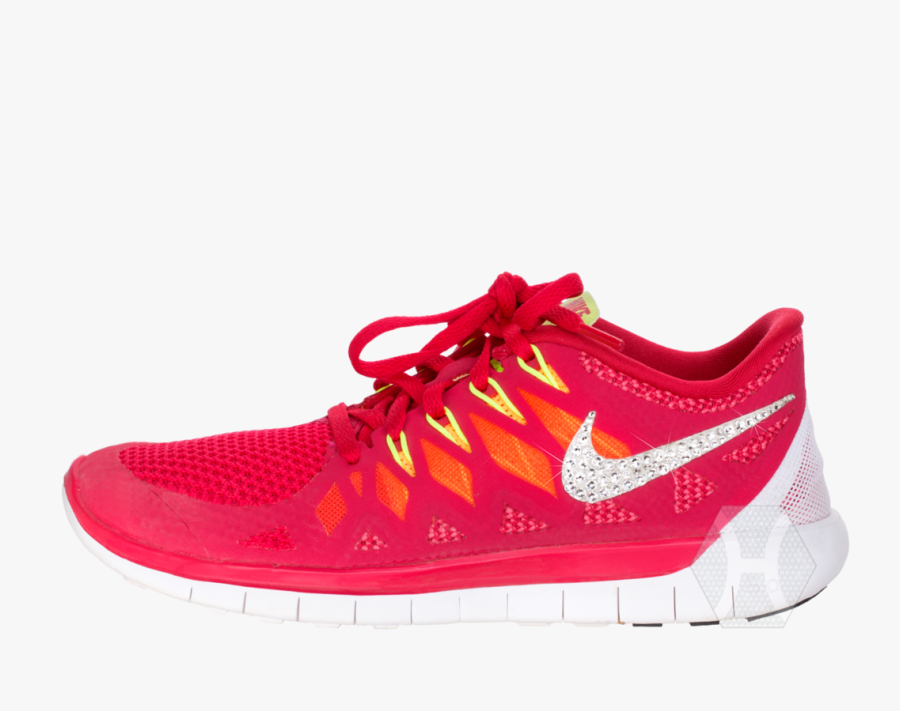 nike sneakers transparent