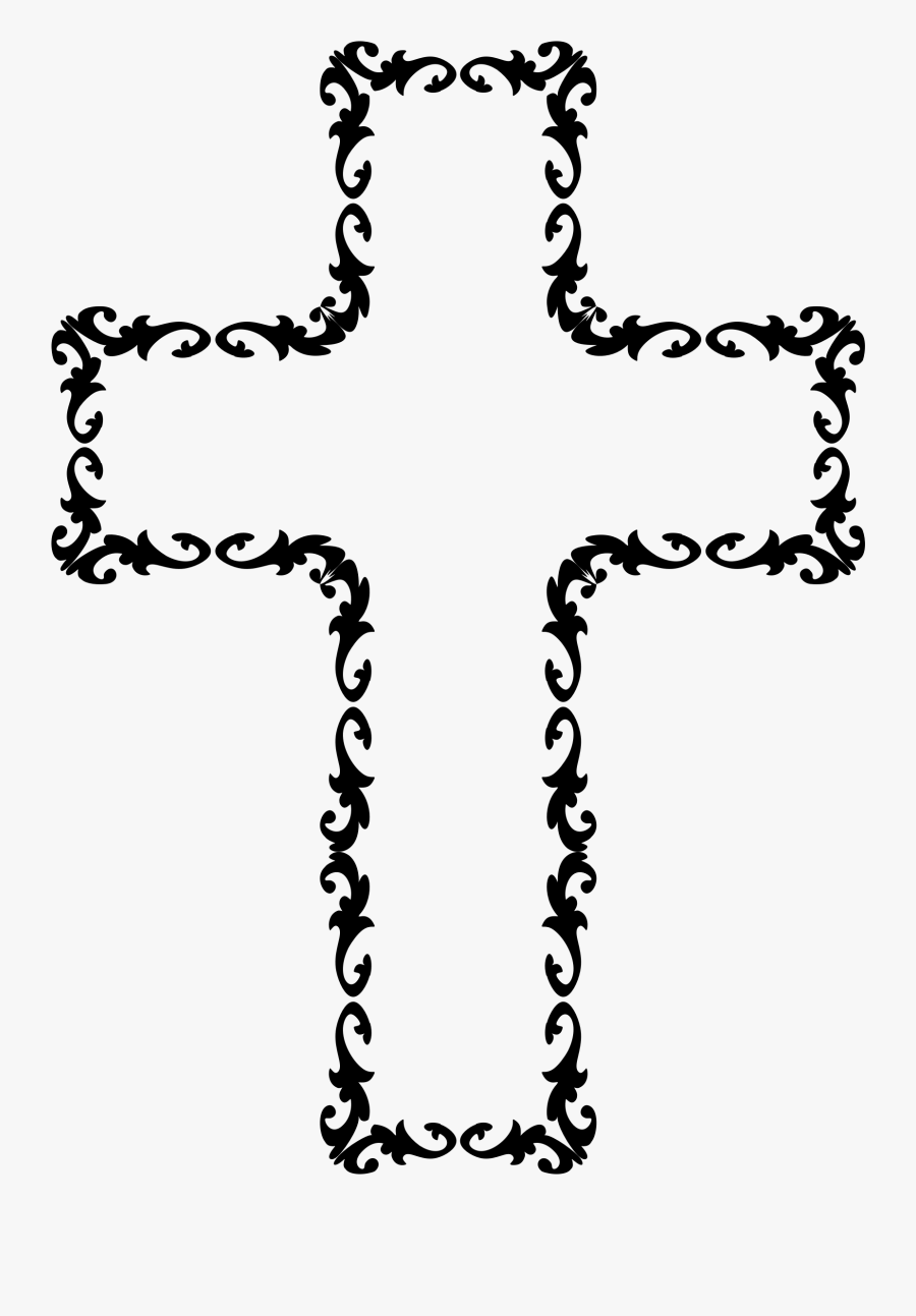Transparent Cross Clipart - Transparent Religious Frames Png, Transparent Clipart