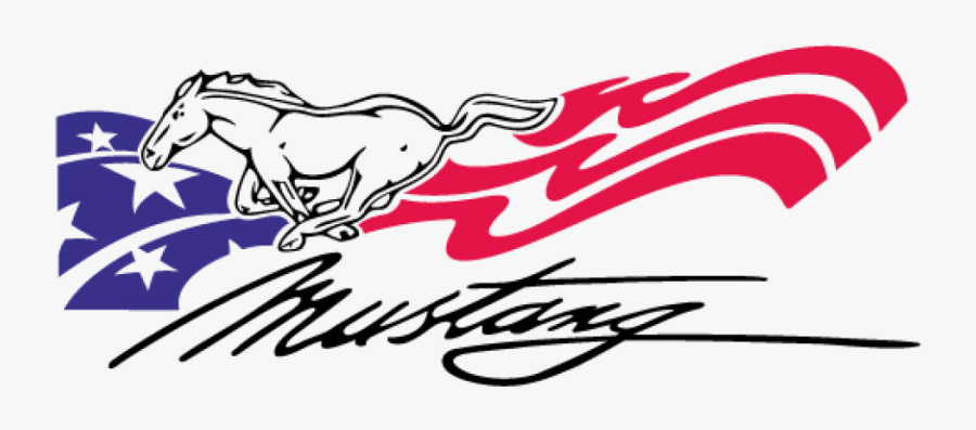 Cobra Mustang Logo Clipart - Ford Mustang Logo Png, Transparent Clipart