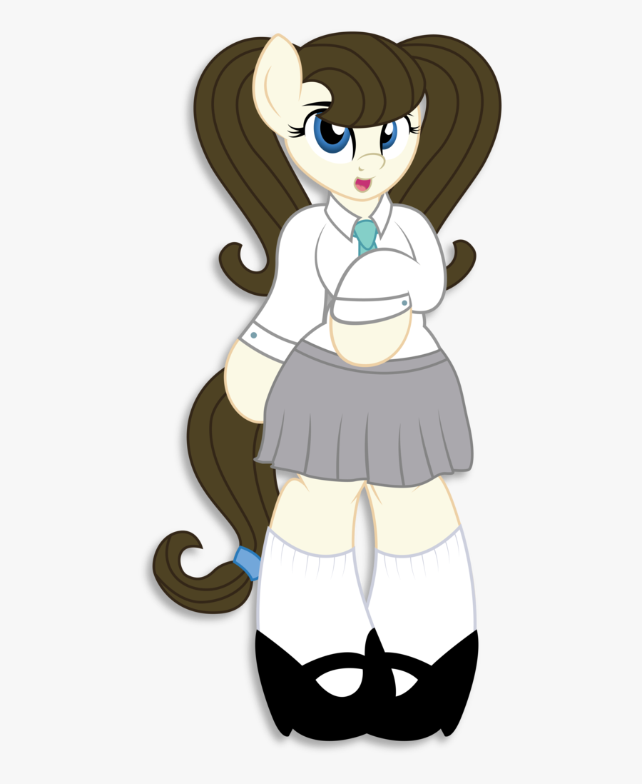 Digiqrow, Bipedal, Clothes, Cute, Earth Pony, Female, - Cartoon, Transparent Clipart