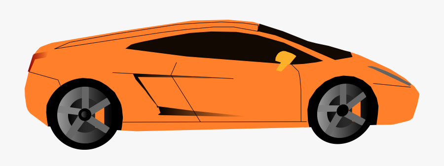 Car - Lamborghini Clip Art, Transparent Clipart