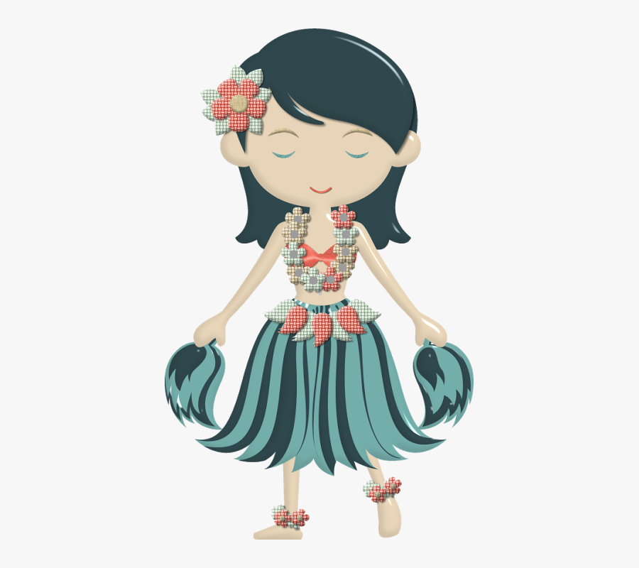 Hawaiian Aloha Tropical - Niños Hawaianos Png, Transparent Clipart