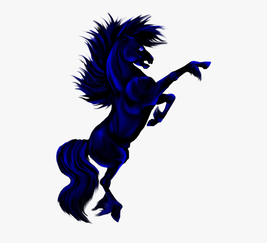 Go Back Pix For Rearing Black Stallion - Stallion, Transparent Clipart