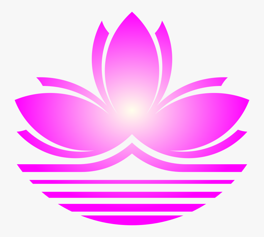 Lotus Flower Clipart Black And White - Chinese And Macau Flag Cartoon, Transparent Clipart