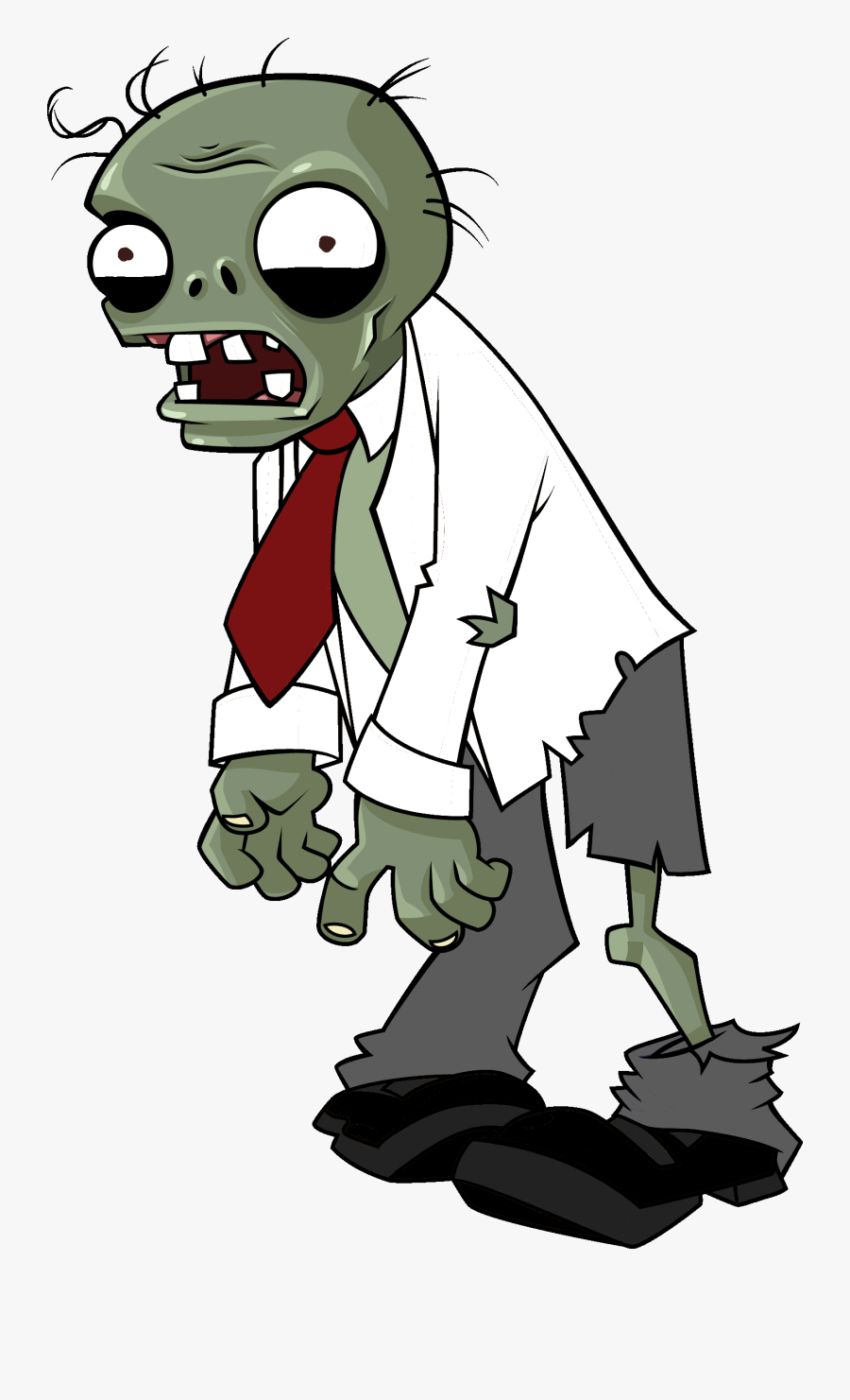 Image - Plant Vs Zombies Zombie Characters, Transparent Clipart