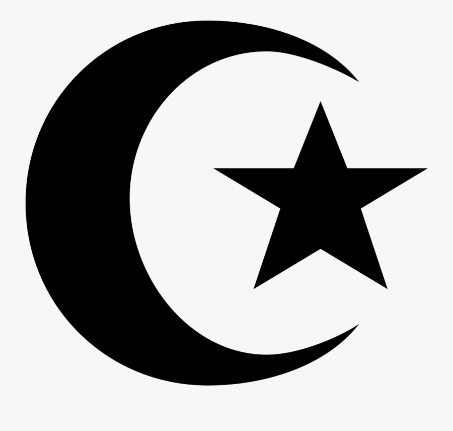 Religious Muslim Medium Image - Crescent Moon, Transparent Clipart