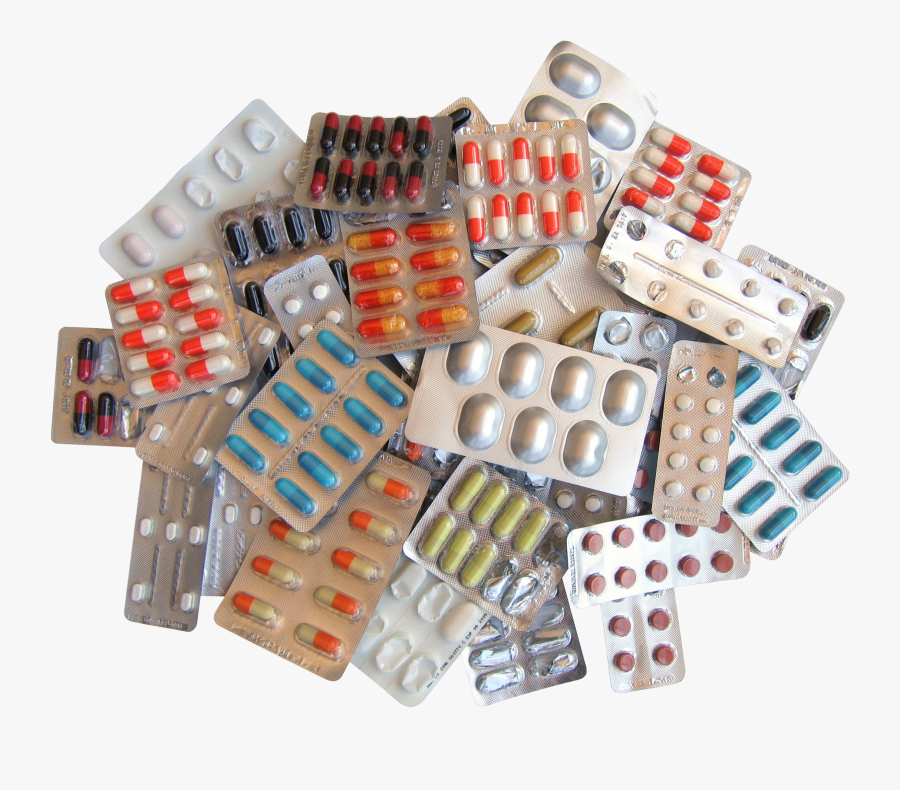 Transparent Background Medicine Tablet Png, Transparent Clipart