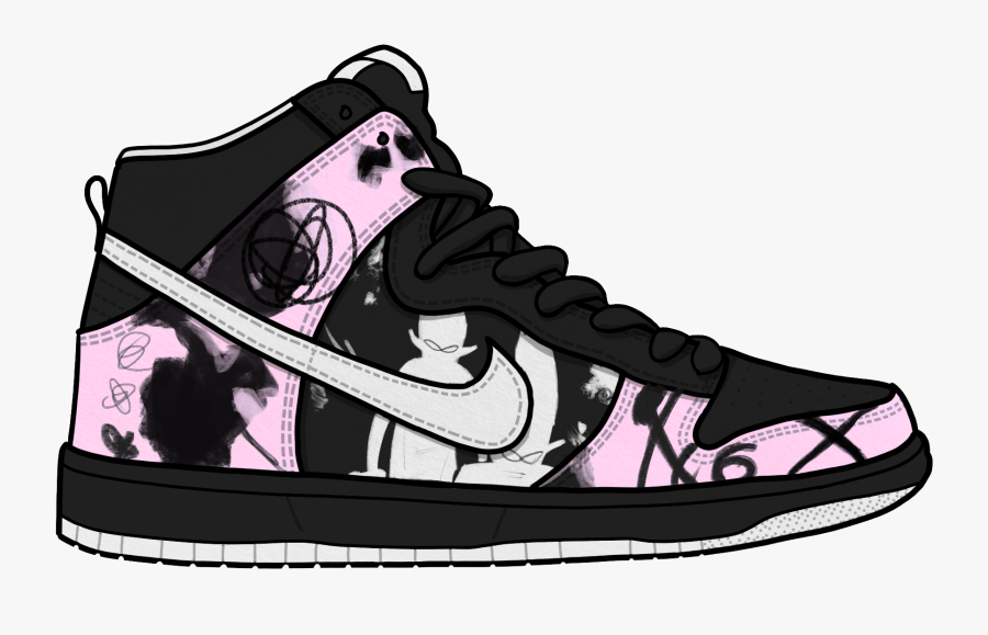 Most Iconic Nike Sbs - Cartoon Shoes Transparent Background, Transparent Clipart