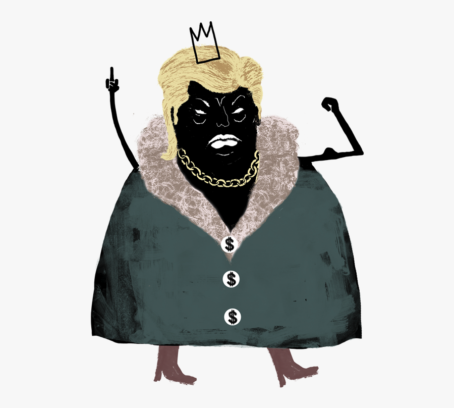 Trump Rules Everything Around Me // English Version - Illustration, Transparent Clipart