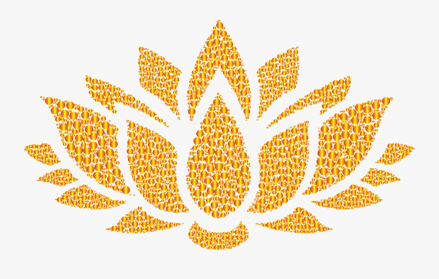 Lotus Clipart Silhouette - Lotus Flower Vector Png, Transparent Clipart