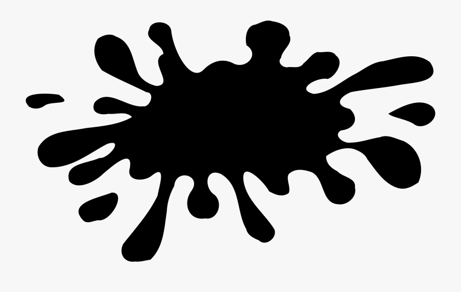 Clip Art Vector Free Download - Slime Clipart Black And White, Transparent Clipart