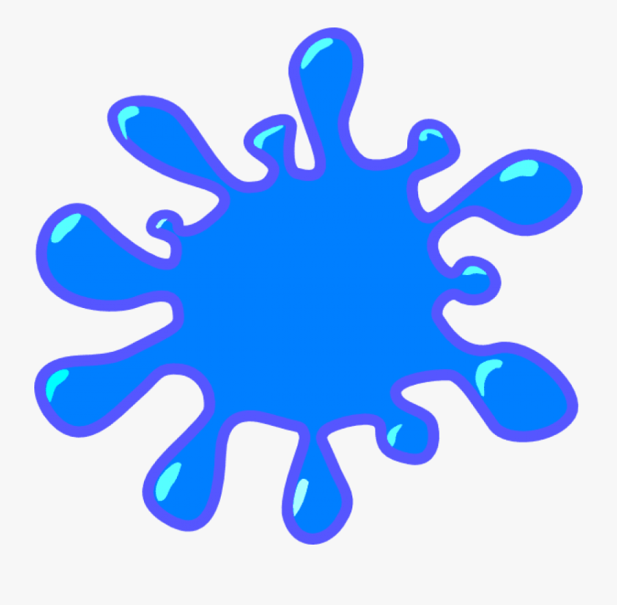 Transparent Splatter Slime - Splash Clip Art, Transparent Clipart