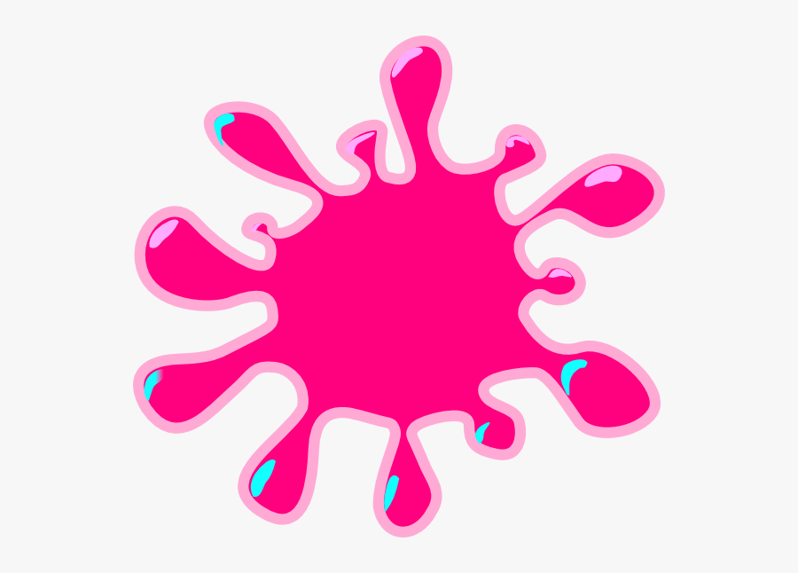 Pink Clip Art At - Splash Clip Art, Transparent Clipart