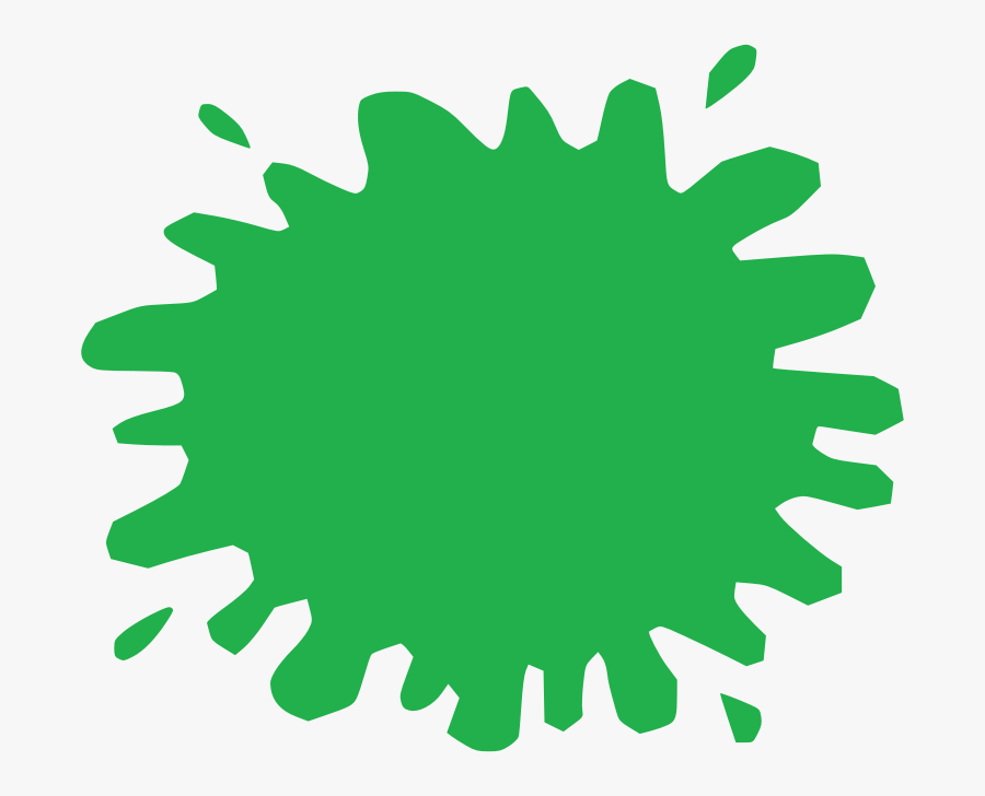 Slime Clipart Green Blob - Shapes Png, Transparent Clipart