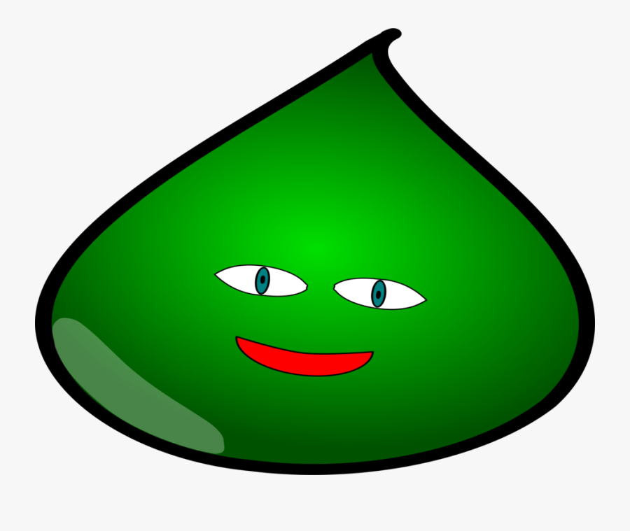 Plant,grass,leaf - Slime Green Monster, Transparent Clipart