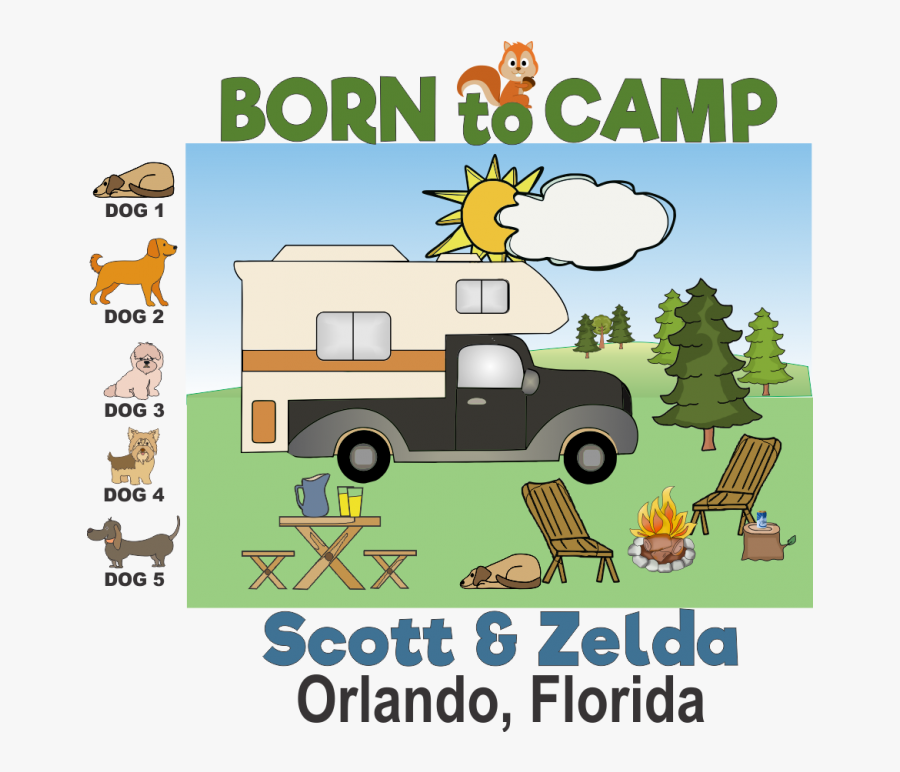 Rv Campers Flags Gifts - Cartoon, Transparent Clipart