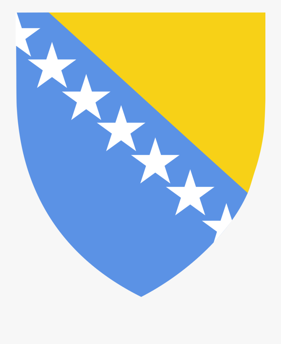 German Clipart Band Baja - Bosnia And Herzegovina Coat Of Arms, Transparent Clipart