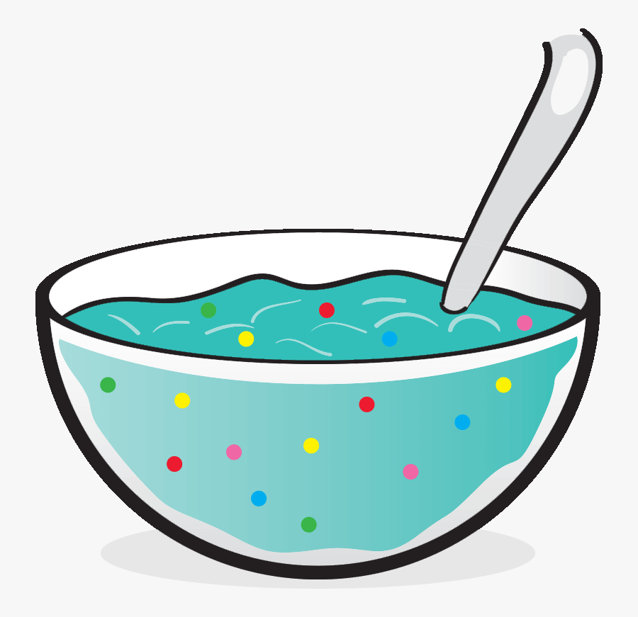 Edible Slime - Slime Mixing Bowl Clipart, Transparent Clipart