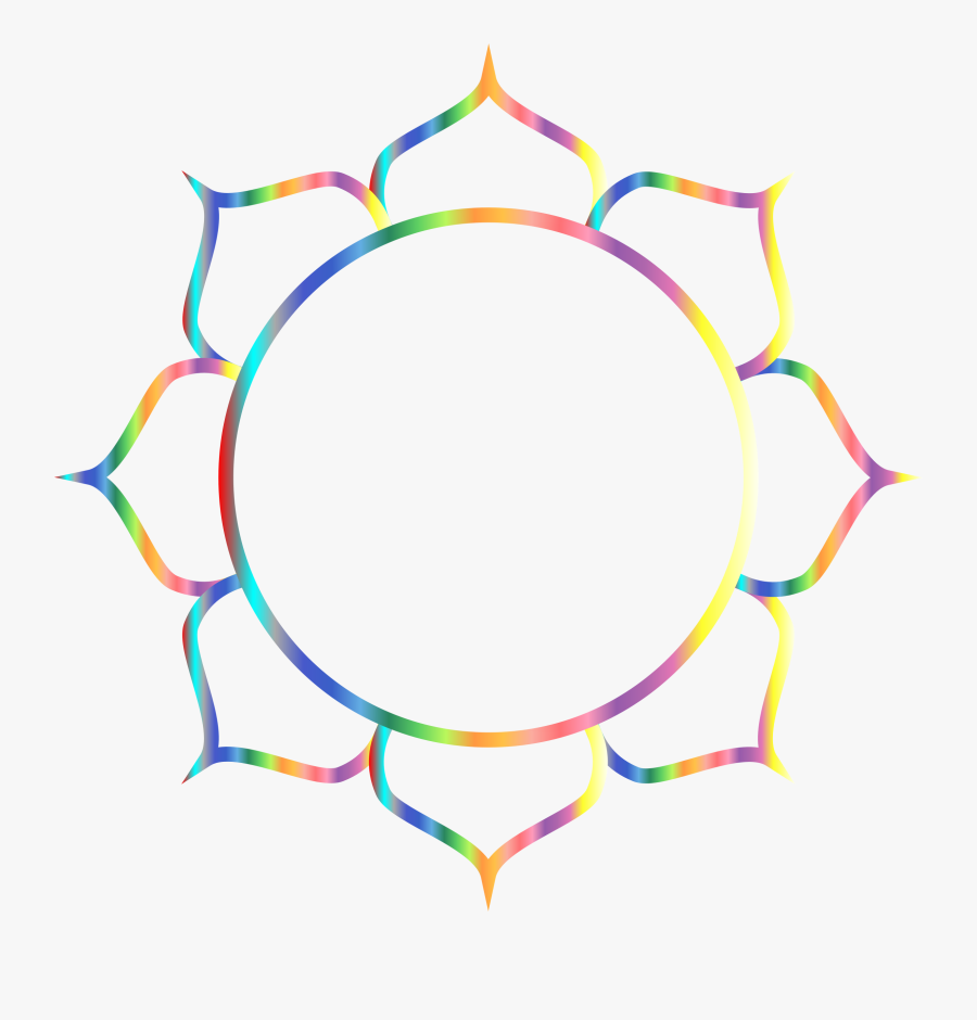 Lotus Flower Vector - Transparent Background Lotus Icon, Transparent Clipart