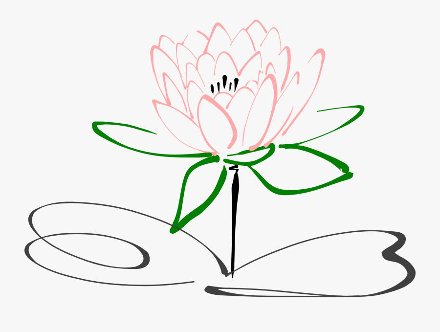 Clipart Of Lotus, Transparent Clipart