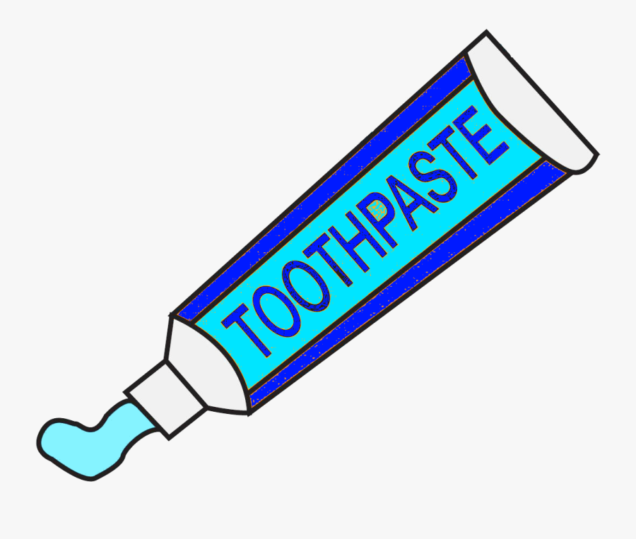 Toothpaste Free Png Image - Clipart Images Of Toothpaste, Transparent Clipart