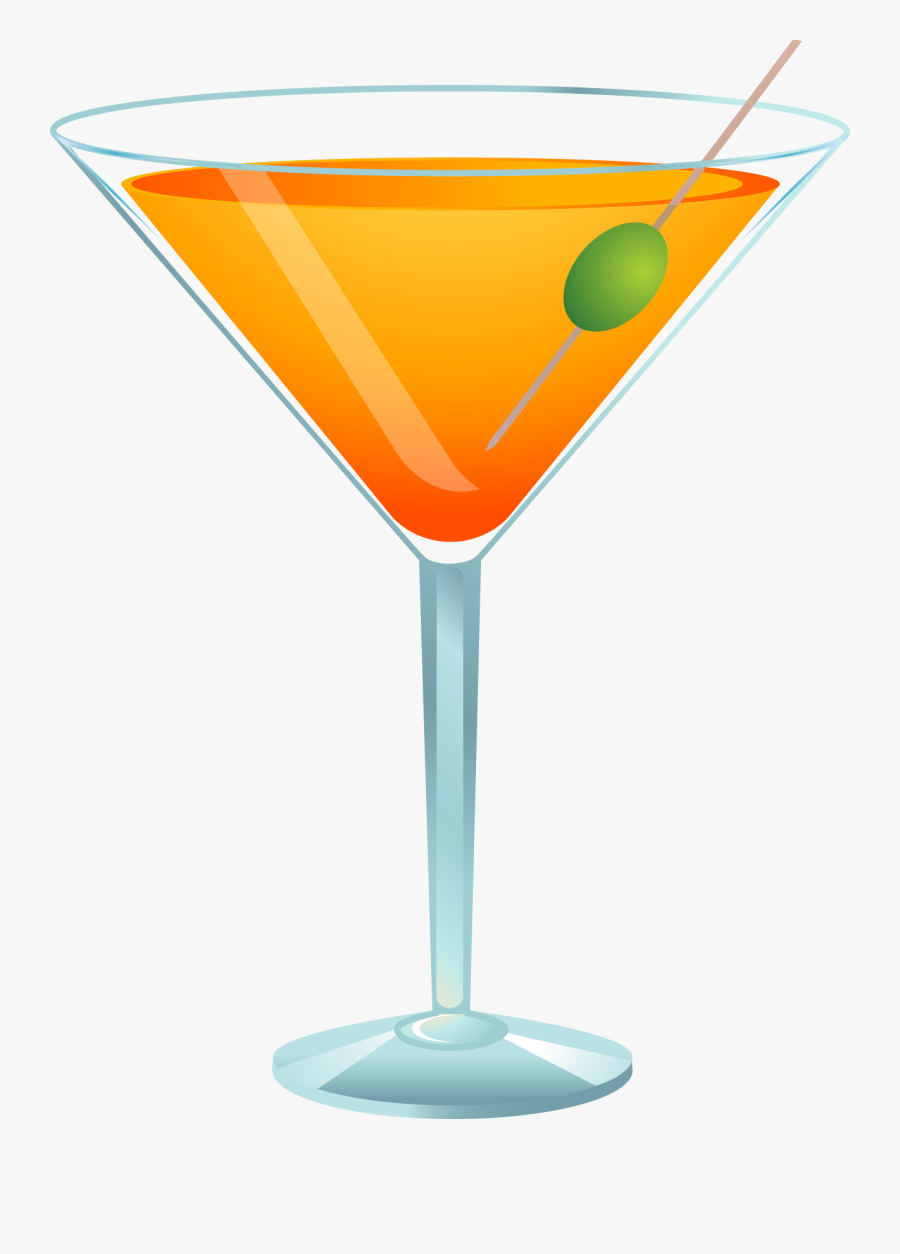 Free Cocktail Clip Art - Png Cocktail Glass Clipart, Transparent Clipart