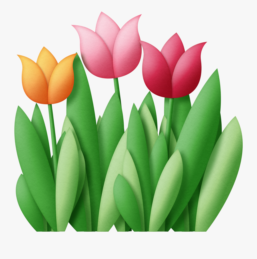 Lotus Clipart Corner - Flower Tulip Clip Art, Transparent Clipart