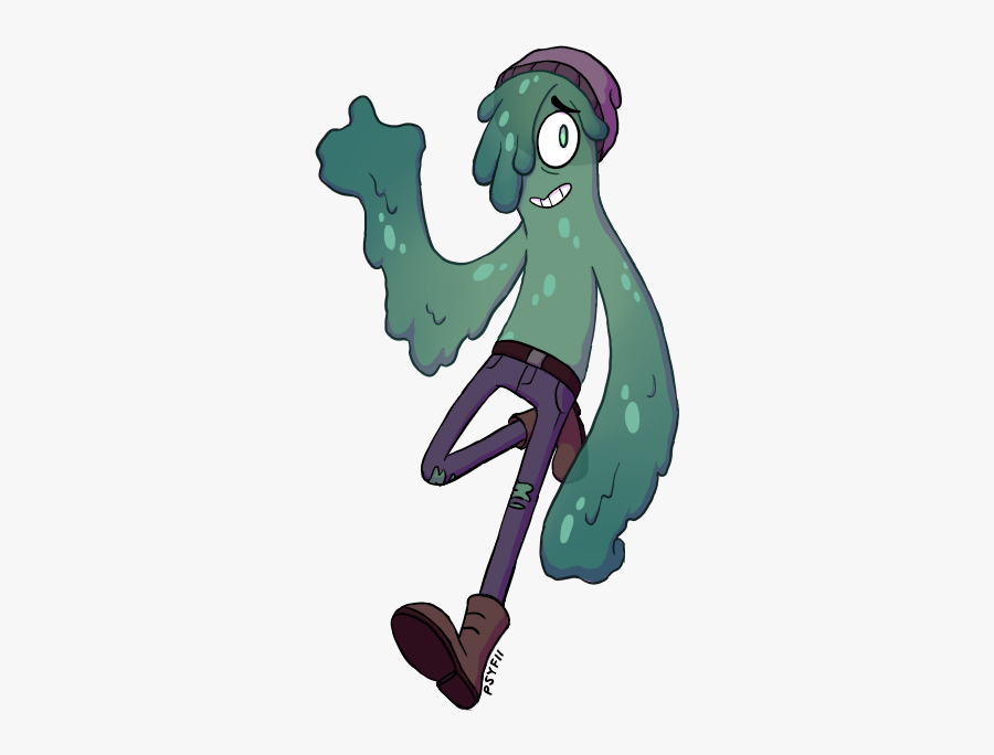 Slime Clipart Black And White - Star Vs The Forces Of Evil Slime, Transparent Clipart