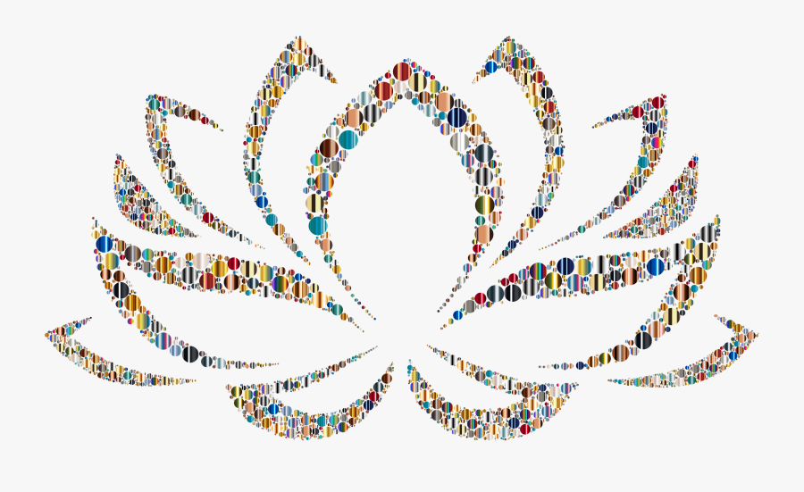 Transparent Lotus Flower Clipart - Lotus Flower Hindu Symbols, Transparent Clipart