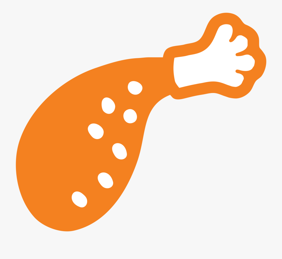 Chicken Leg Emoji Png Clipart , Png Download - Emoji De Alitas De Pollo, Transparent Clipart