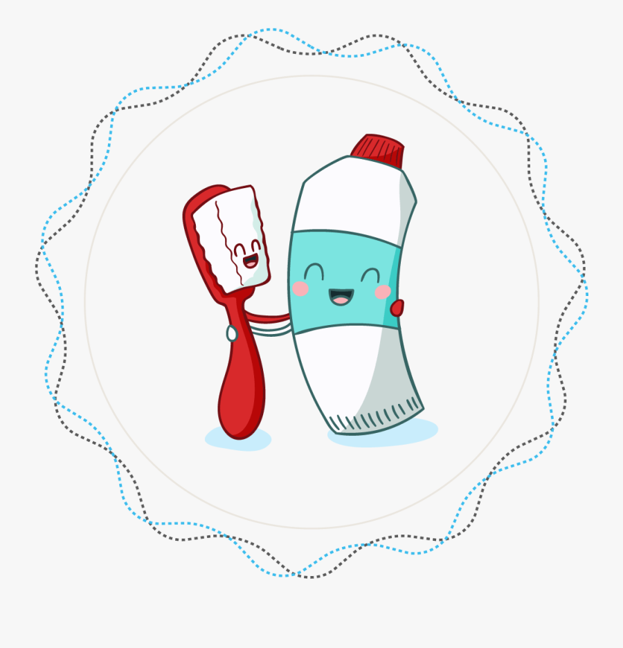 Molestias Bucodentales, Como Bien Sabéis, La Prevenir - Friends Forever Toothbrush And Toothpaste, Transparent Clipart