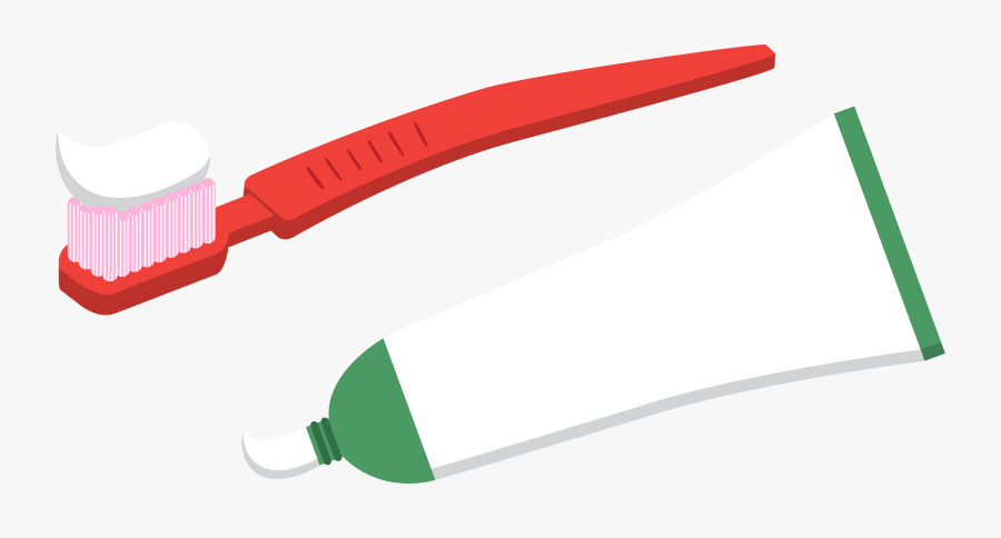 La Pasta De Dientes Cepillo De Dientes, Transparent Clipart