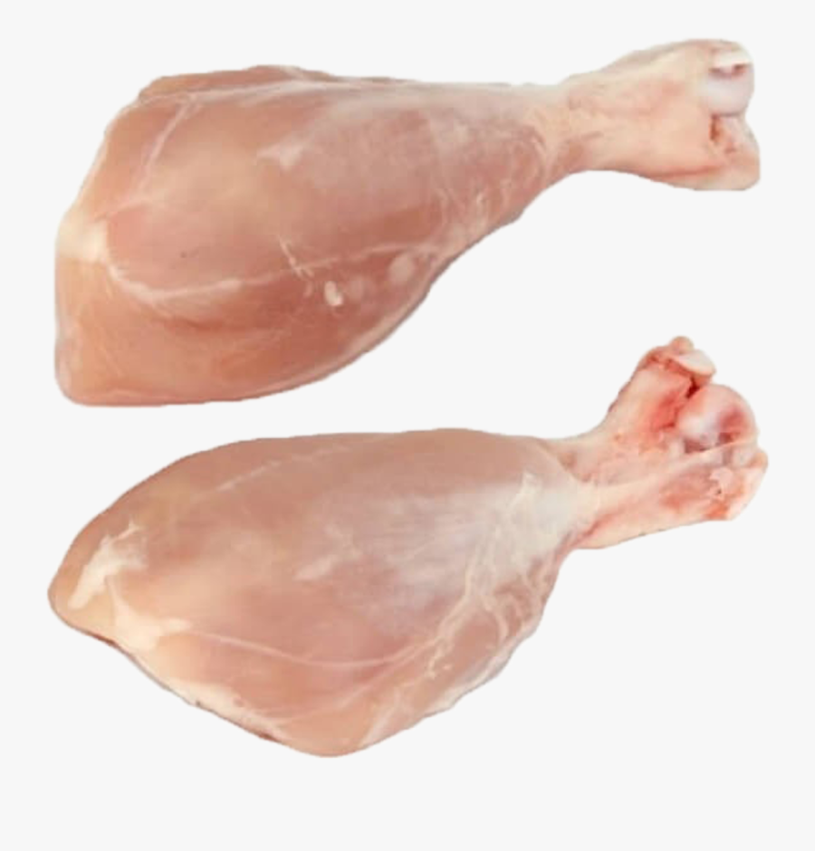 Transparent Drumsticks Clipart - Raw Chicken Leg Piece, Transparent Clipart