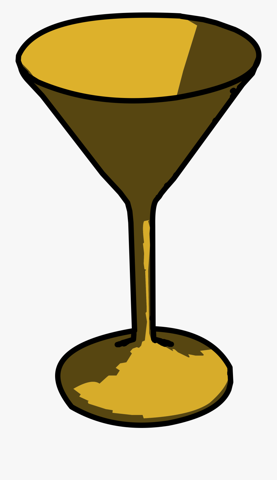 File - Cocktail Glas - Svg - Cocktail Glass Clipart - Wine Glass, Transparent Clipart