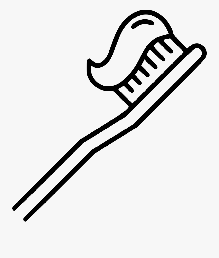 Toothbrush Clipart Svg Toothbrush Clipart Black And White , Free