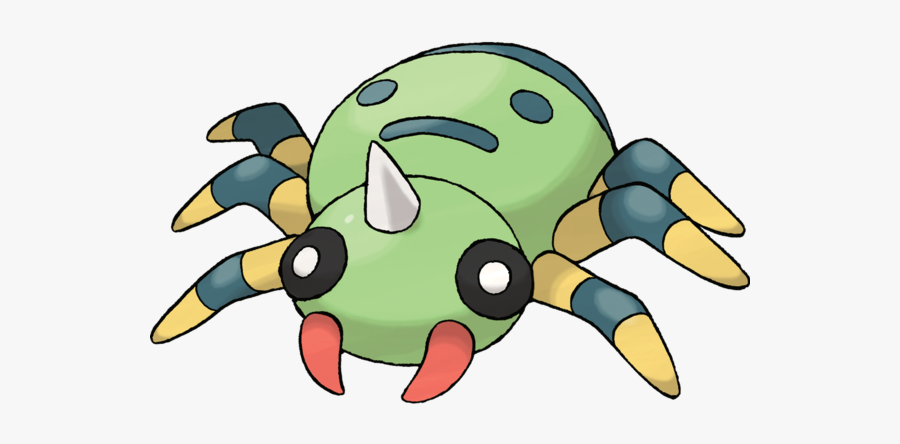 Spider Clipart 6 Leg - Spinarak Pokemon, Transparent Clipart