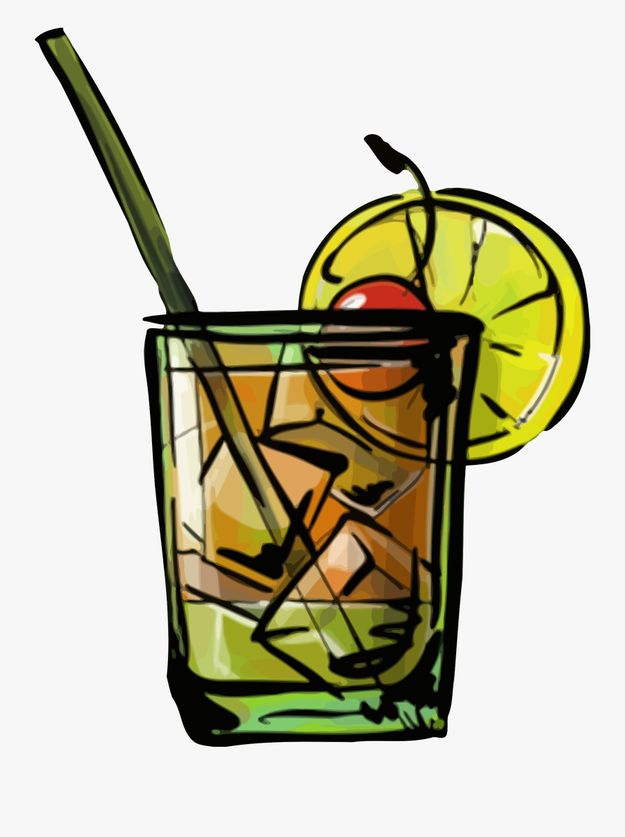 Whiskey Sour Cocktail - Whiskey Sour Clipart, Transparent Clipart