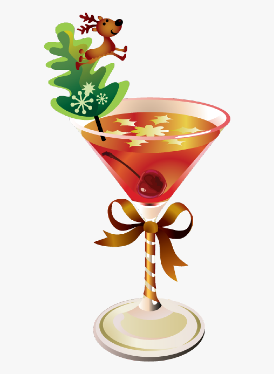 Transparent Cocktail Clipart Png - Martini Glass, Transparent Clipart