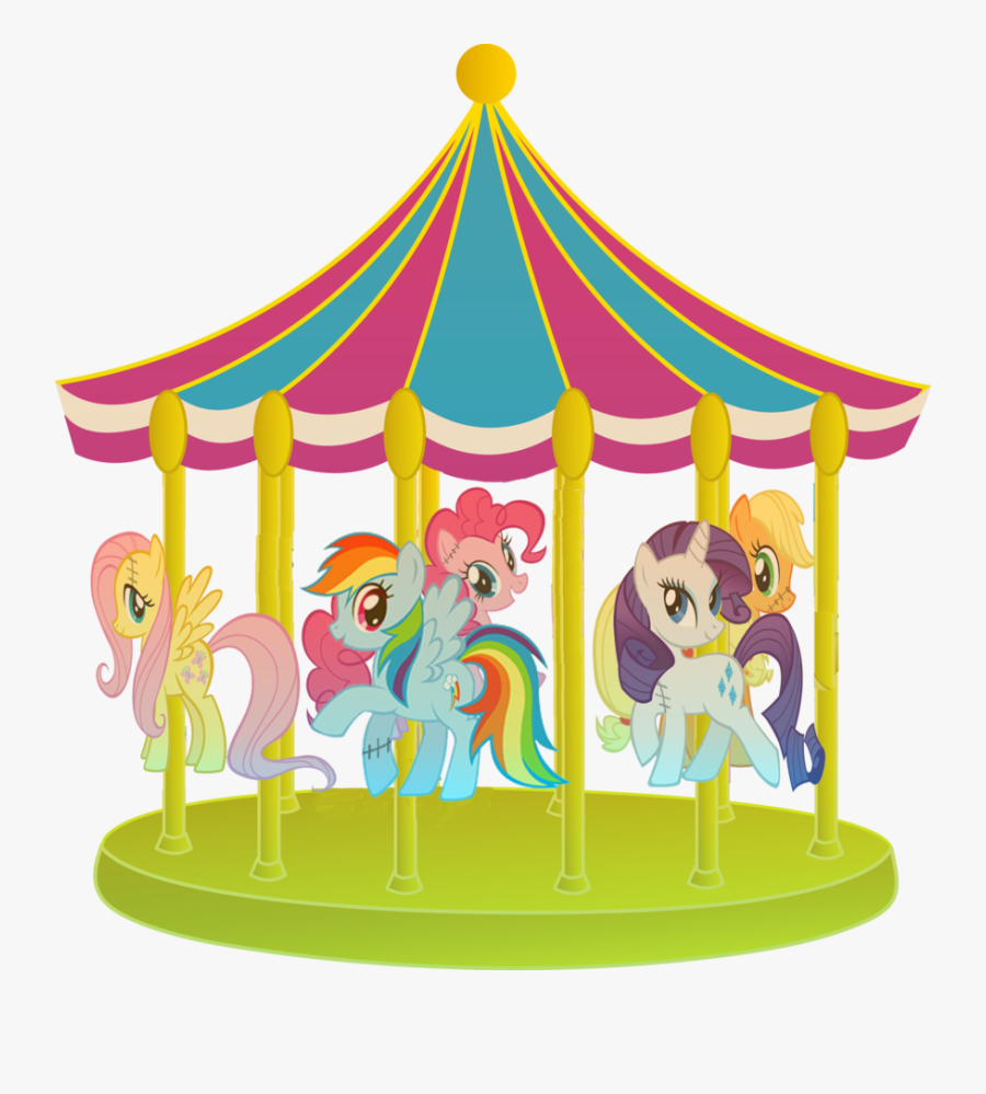 Carousel Clipart Transparent - My Little Pony Carousel, Transparent Clipart