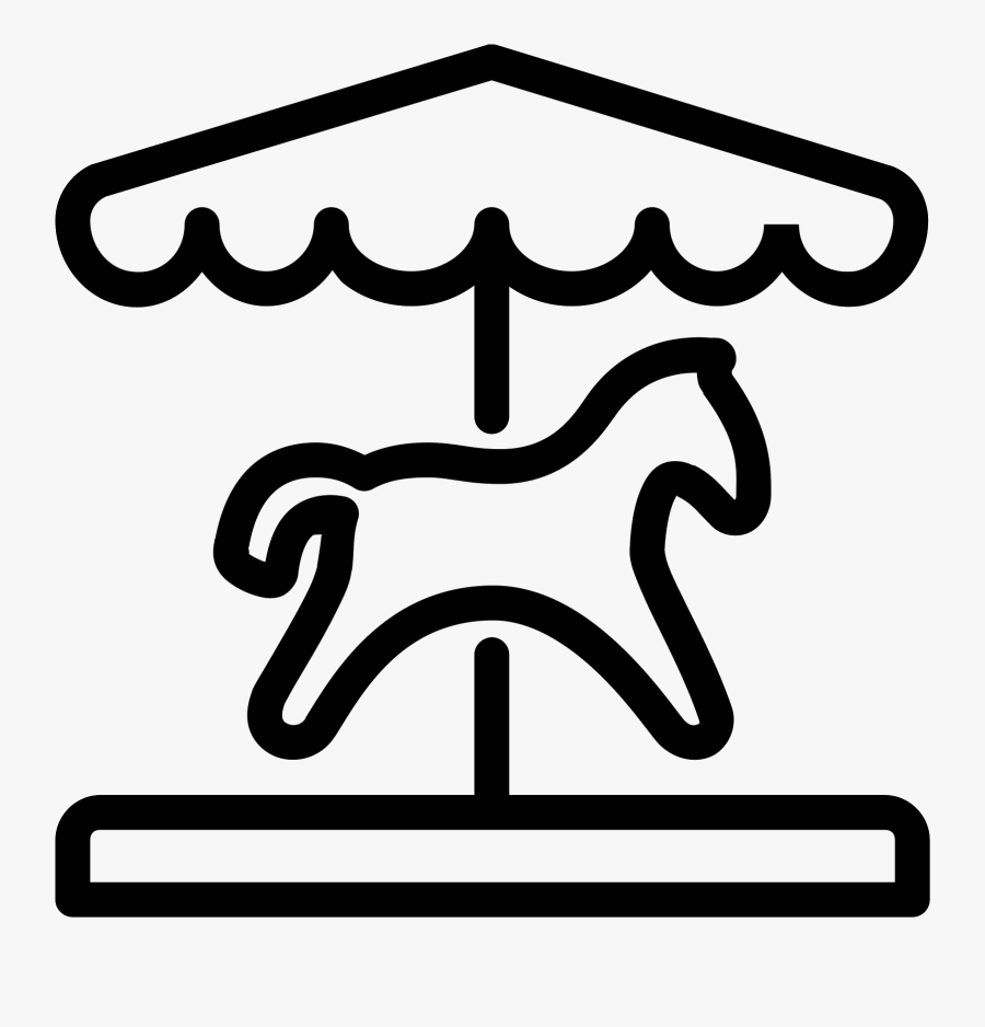 Carousel Icon White , Transparent Cartoons - Icon, Transparent Clipart