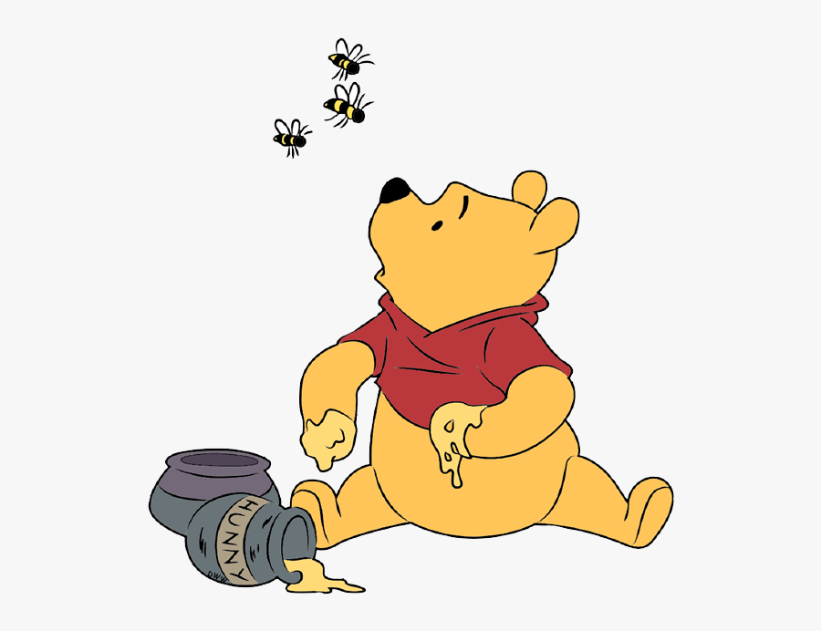 Winnie The Pooh Clipart Honey, Transparent Clipart