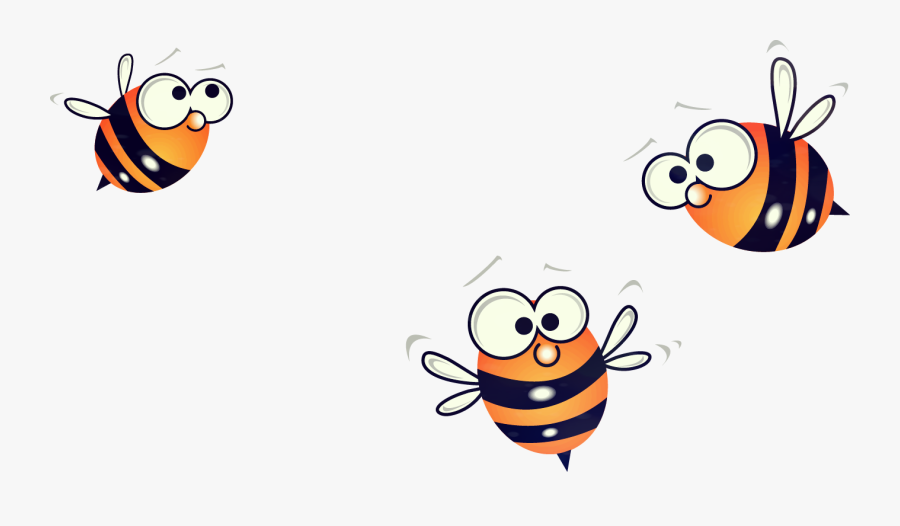 Honey Bee Beehive Clip Art - Cartoon Honey Bee Drawing, Transparent Clipart